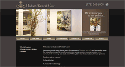 Desktop Screenshot of hudsondentalcare.net